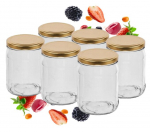 Klaasist s&auml;ilituspurk kruvikorgiga 500ml 6tk