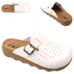 Naiste nahast sisseehitatud kerged Dr Orto tervise sussid valged flip-flops 37 38 39 39 40 41 42
