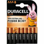 Duracell Plus Power Boost Pile LR3 (AAA) alusel 1.5 V 8 tk