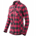 Naiste ruuduline s&auml;rk Helikon-Tex MARIGOLD, Coral Crimson Checkered