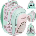 Ergonoomiline kooliseljakott t&uuml;drukutele &bdquo;Pusheen KASS&ldquo; algklassilaste komplekt.