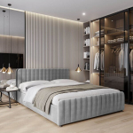 Voodi Somara + Sapnas 2 XL|180x200|Hall #53|Veluur