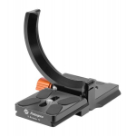 Kaamera adapter - Fotopro X-Rotator 75 1/4" ja 3/8" kinnituse threadid oranž