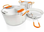Matka n&otilde;udekomplekt GSI Outdoors Glacier Stainless Base Camper