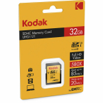 Kodak memory card 32GB SDHC Class 10 UHS-I U1 85/20MB/s
