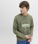 Jack & Jones meeste dressipluus 12286664*04, roheline/four