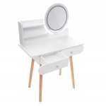 Kosmeetikalaud, Fluxar home, DR-1076, valge