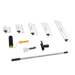 Kipsplaadi silumisnugade komplekt, 18-61 cm labad