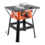 Lauasaag alusega, 1800 W 254 mm
