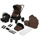 Mituotstarbeline universaalne lapsevanker Lionelo Mika Plus 3in1 Mocha Mouss
