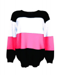 Kampsun naistele, roosa/must, XL