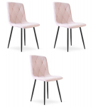 3-osaline toolikomplekt Leobert Libra, roosa