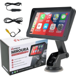 Auto multimeediaekraan Android Auto ja Apple CarPlayga, Miroura