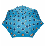 Vihmavari 4x kokkupandav - Pocket Mini, blue-holes PARASOL