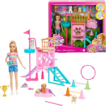 Koerte m&auml;nguv&auml;ljak Barbie Stacies Puppy Playground Playset HRM10