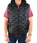 Meeste vest lukuga LD, must