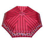 Naistele m&otilde;eldud automaatselt avanev ja sulguv vihmavari, Carbon Steel, pleates-red, PARASOL
