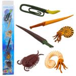 Mini eelajalooliste mereelukate figuuride komplekt, 6&ndash;9 cm, 6 tk.