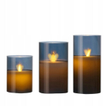 Dekoratiivsed LED k&uuml;&uuml;nlad Arti Casa, 3 tk.