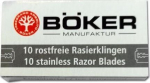 B&ouml;ker Solingen Double Edge Razor Blades Habemeajamisnugade terad 10 tk