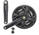 Eesmine ketiratta komplekt Shimano Altus FC-M371-48T, 48X36X26T