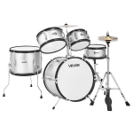 Laste 5-osaline trummikomplekt 41 cm trummiga