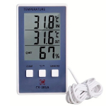 Digitaalne sise-v&auml;lis termomeeter CX201A