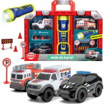 Mini h&auml;daolukorra s&otilde;idukite komplekt lisatarvikute ja taskulambiga Simba Dickie Toys Micro SOS, erinevates v&auml;rvides