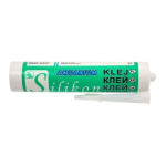 Silikoonliim, veekindel, must, 310 ml