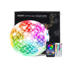 5M LED-riba, 24V RGB LED-tuled, rakendus ja pult