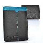 Meeste naturaalnahast rahakott Always Wild, must