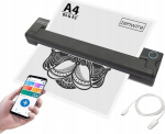 Zenwire TP-820 mini kaasaskantav termoprinter A4 t&auml;toveeringute jaoks