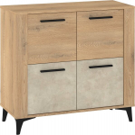 Kummut Meblocross Sigma SIG-04, pruun/liivav&auml;rvi