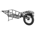 Jalgratta haagis Vevor CT906, must