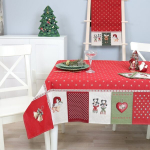 Textile Idea J&otilde;uluteemaline Laudlina "H&auml;id j&otilde;ule", 140x240 cm