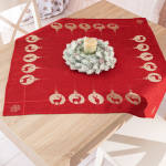 Markizeta J&otilde;uluteemaline laudlina Renifer, 85x85 cm