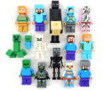 Minecraft figuuride komplekt Happy People Andy, 12-osaline