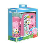 Lunchbox pudel 500ml + karp 800ml Peppa - Diakakis