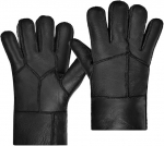 Meeste nahast kindad Harsidanzar, mustad