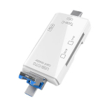 6-in-1 SD/TF-kaardilugeja USB OTG-ga