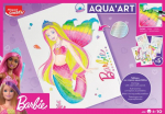 Akvarellaktivitet - Maped - Aqua'Art Barbie - 18 Kritor - Vattenpensel - 5 Affischer