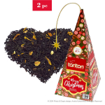 Tseiloni must tee &laquo;Breakfast Marmalade&raquo; - Hommikus&ouml;&ouml;gi Marmelaad apelsiniga, Punane p&uuml;ramiid, Tarlton, 2x40g