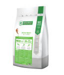 Natures Protection Dog Active igat t&otilde;ugu t&auml;iskasvanud koertele linnuliha ja krilliga, 12 kg