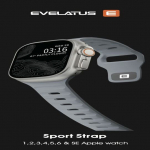 &bdquo;Evelatus Watch 42 / 44 / 45 Sport&ldquo; silikoonist rihm hele sinakashall