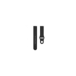 Kinnitage 20 mm silikoonist aasaga kellarihm (130 mm M / L) Must