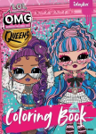LOL OMG Queens v&auml;rvimisraamat kleepsudega - Ideyka
