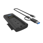 V&auml;lise k&otilde;vaketta adapter Icybox SSD v&auml;lisjaam - IB-180MS-C31 - USB Type-C - &Uuml;lekandekiirus 10 Gbit/s - &Uuml;hildub Windowsi/Maciga