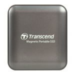 Transcend k&otilde;vaketas Portable SSD 1TB Magnetic R/W 2000/2000 Iron Gray