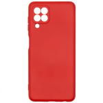 Evelatus Samsung Galaxy A22 4G Nano silikoon&uuml;mbris, pehme puutega TPU, punane