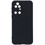 Evelatus Huawei P50 Nano silikoon&uuml;mbris pehme puutega TPU must